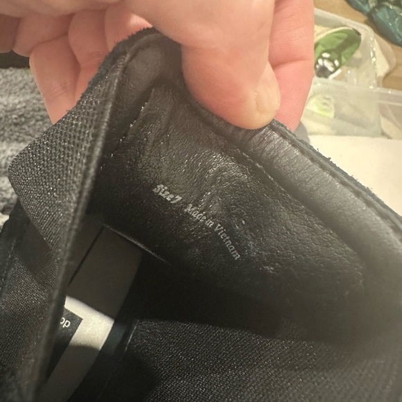 Dolce Vita Black H2O suedes Ankle Booties size 7 - Picture 10 of 10